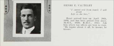 Yearbook profile of Lovett